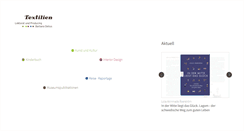 Desktop Screenshot of die-textilien.de