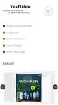 Mobile Screenshot of die-textilien.de