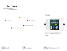 Tablet Screenshot of die-textilien.de